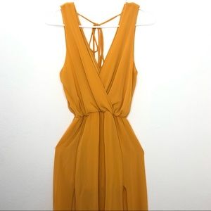 Mustard Yellow Dress